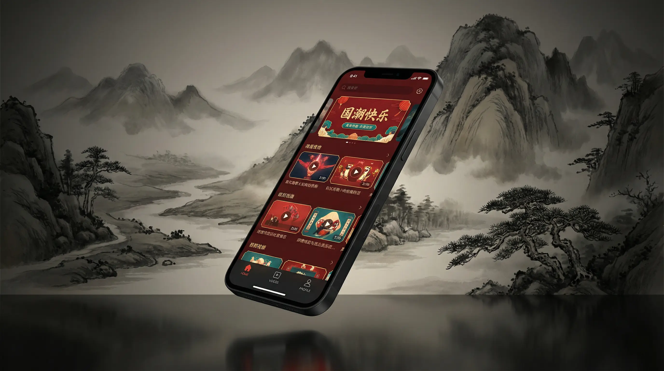 伦俚 移动端APP界面展示